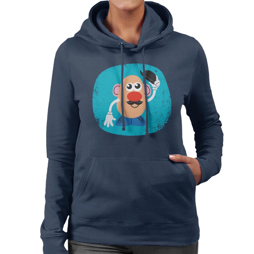 Mr Potato Head Tips His Hat Women's Hooded Sweatshirt-ALL + EVERY