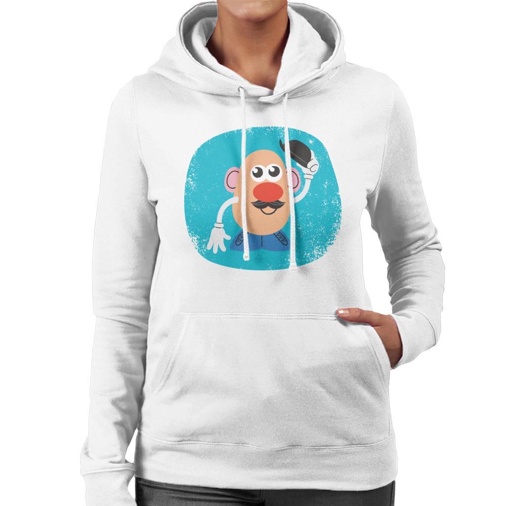 Mr Potato Head Tips His Hat Women's Hooded Sweatshirt-ALL + EVERY