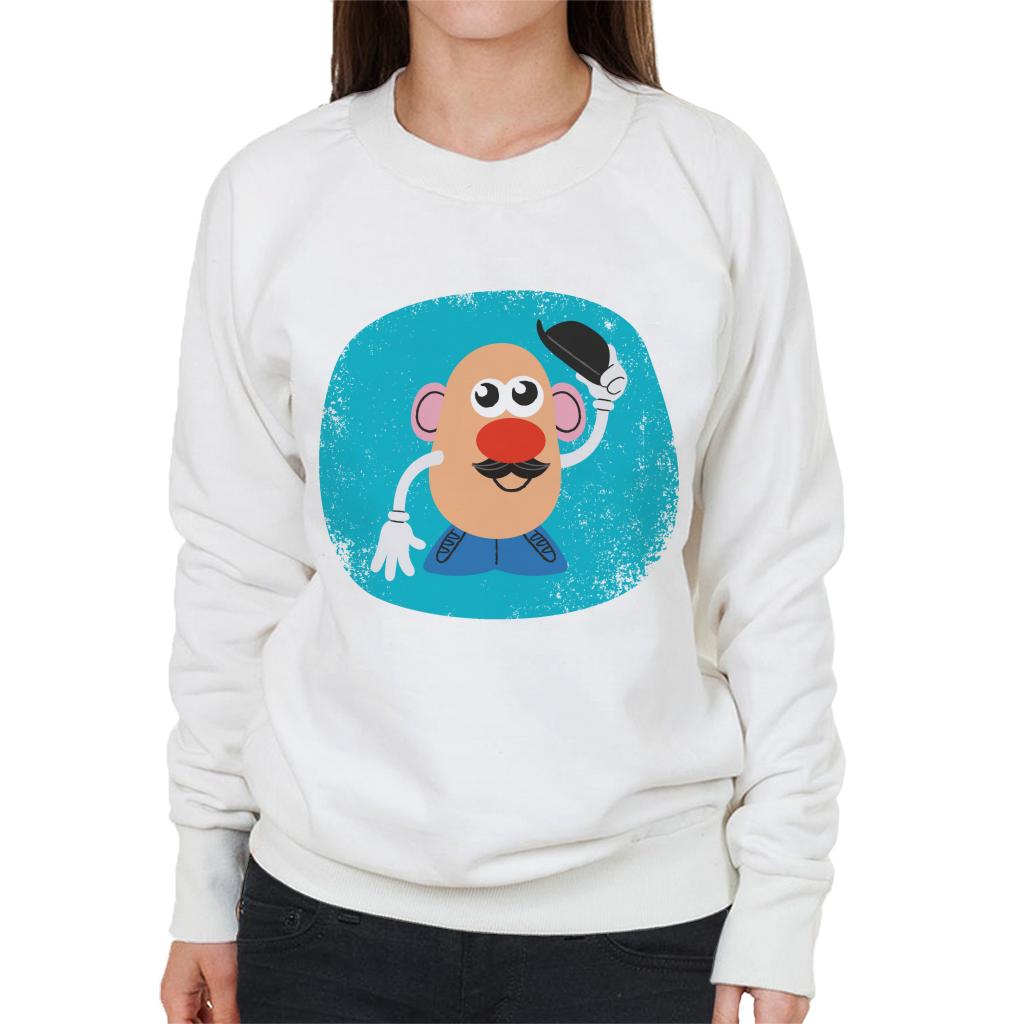 Mr Potato Head Tips His Hat Women's Sweatshirt-ALL + EVERY