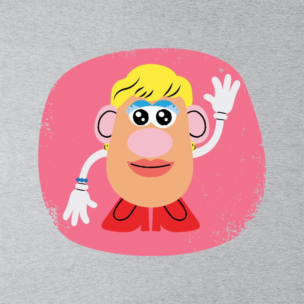 Mrs Potato Head Waving Women's T-Shirt-ALL + EVERY
