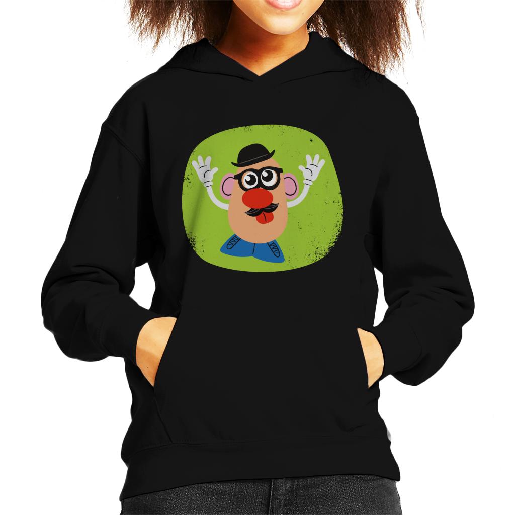 Mr Potato Head Glasses And Tongue Out Kid's Hooded Sweatshirt-ALL + EVERY