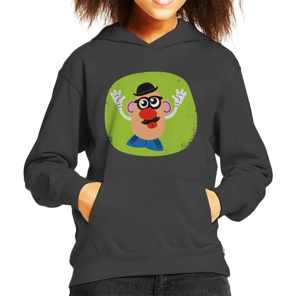 Mr Potato Head Glasses And Tongue Out Kid's Hooded Sweatshirt-ALL + EVERY