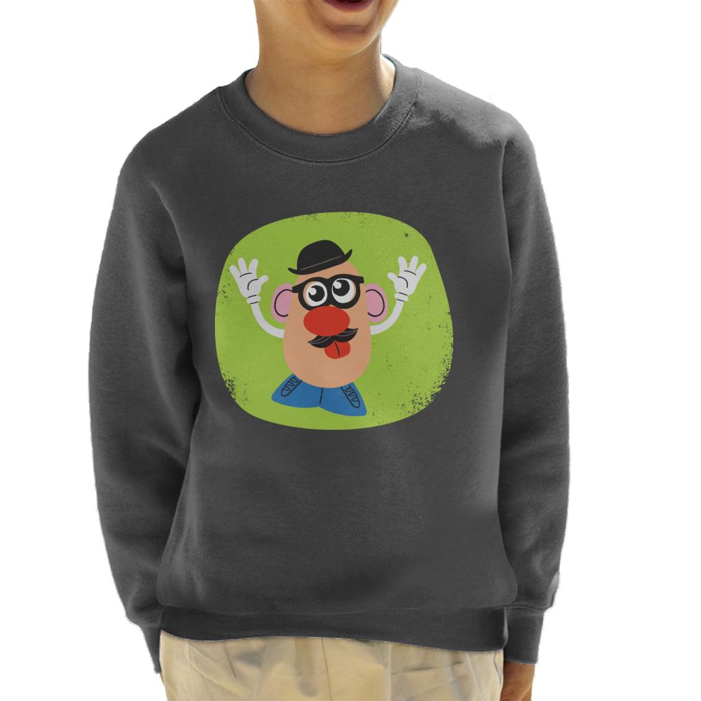 Mr Potato Head Glasses And Tongue Out Kid's Sweatshirt-ALL + EVERY