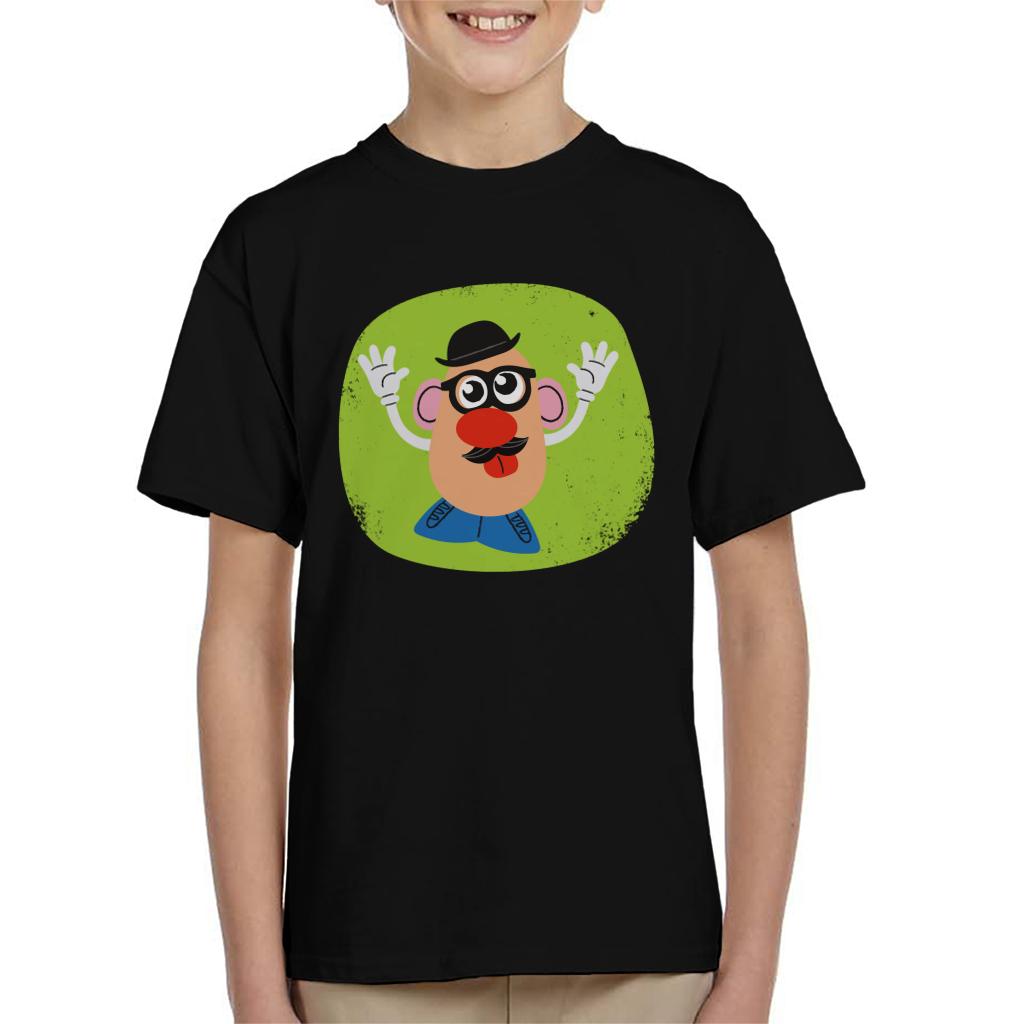 Mr Potato Head Glasses And Tongue Out Kid's T-Shirt-ALL + EVERY