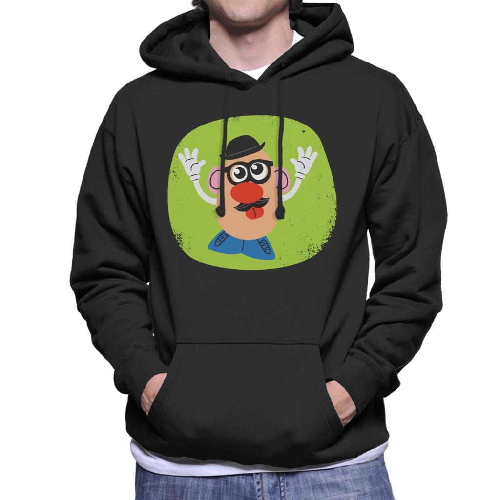 Mr Potato Head Glasses And Tongue Out Men's Hooded Sweatshirt-ALL + EVERY