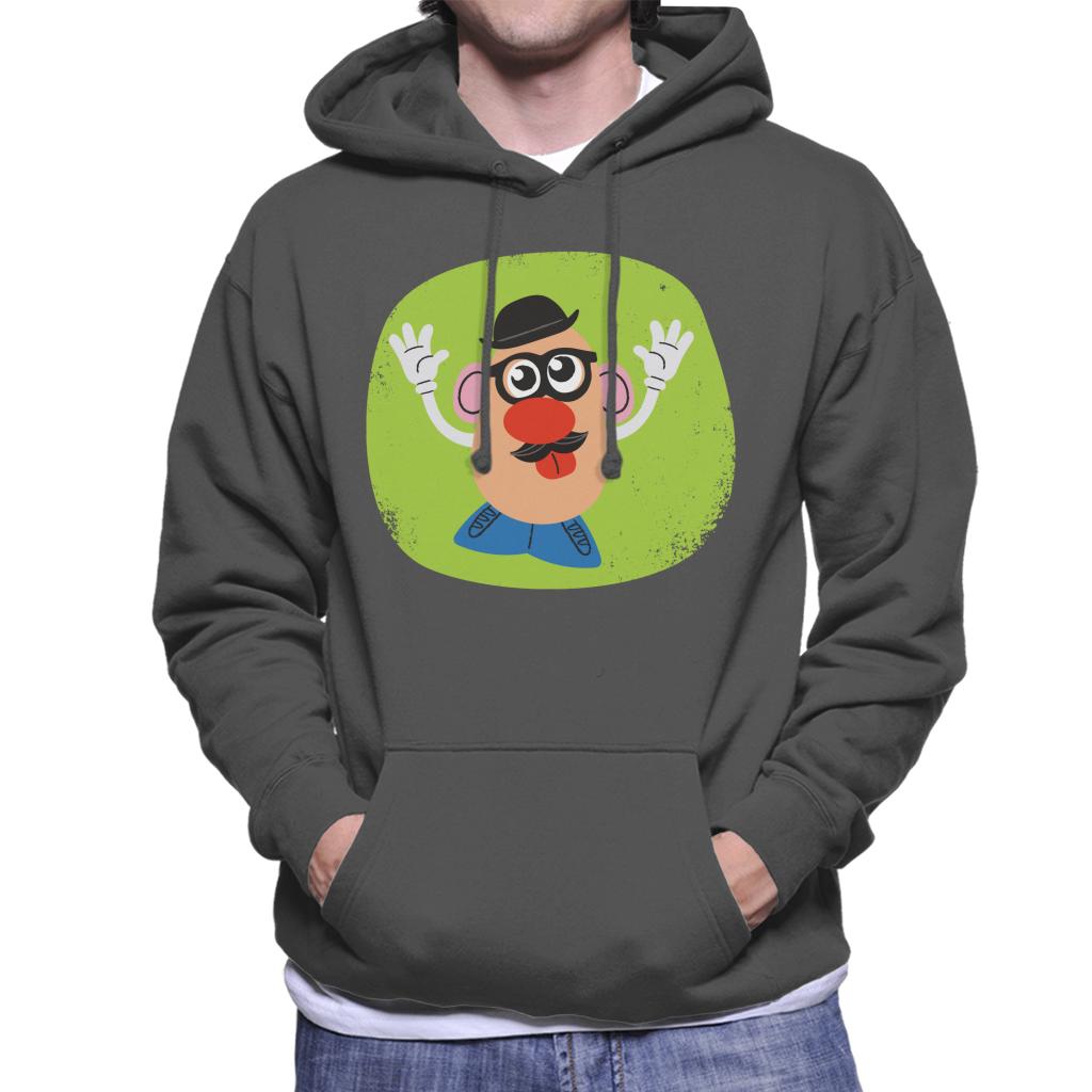 Mr Potato Head Glasses And Tongue Out Men's Hooded Sweatshirt-ALL + EVERY