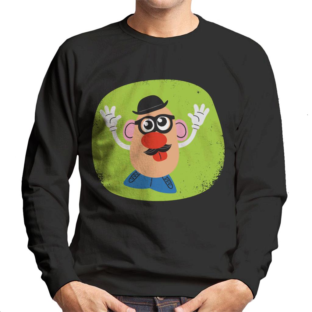 Mr Potato Head Glasses And Tongue Out Men's Sweatshirt-ALL + EVERY