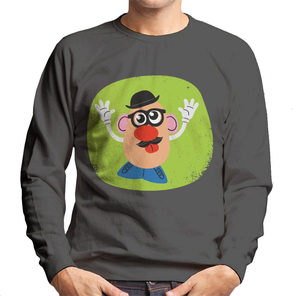 Mr Potato Head Glasses And Tongue Out Men's Sweatshirt-ALL + EVERY