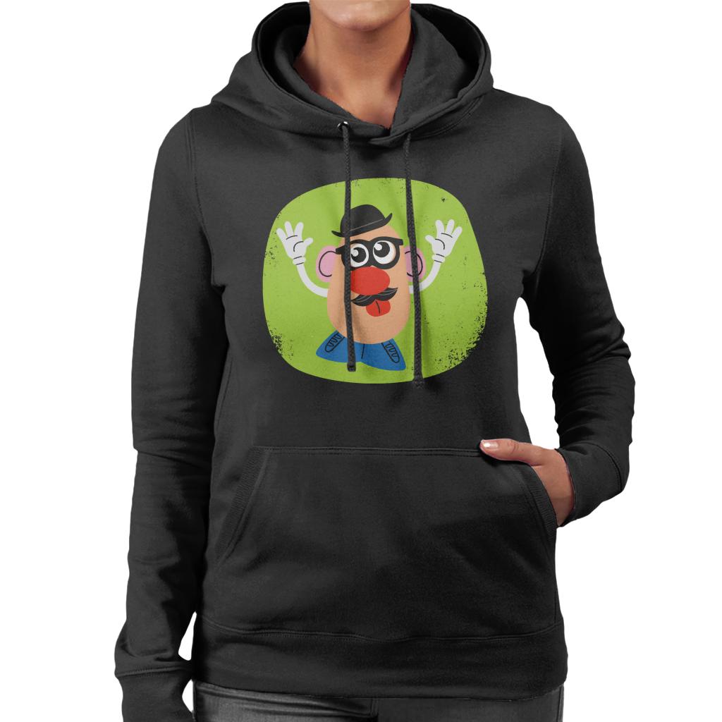 Mr Potato Head Glasses And Tongue Out Women's Hooded Sweatshirt-ALL + EVERY