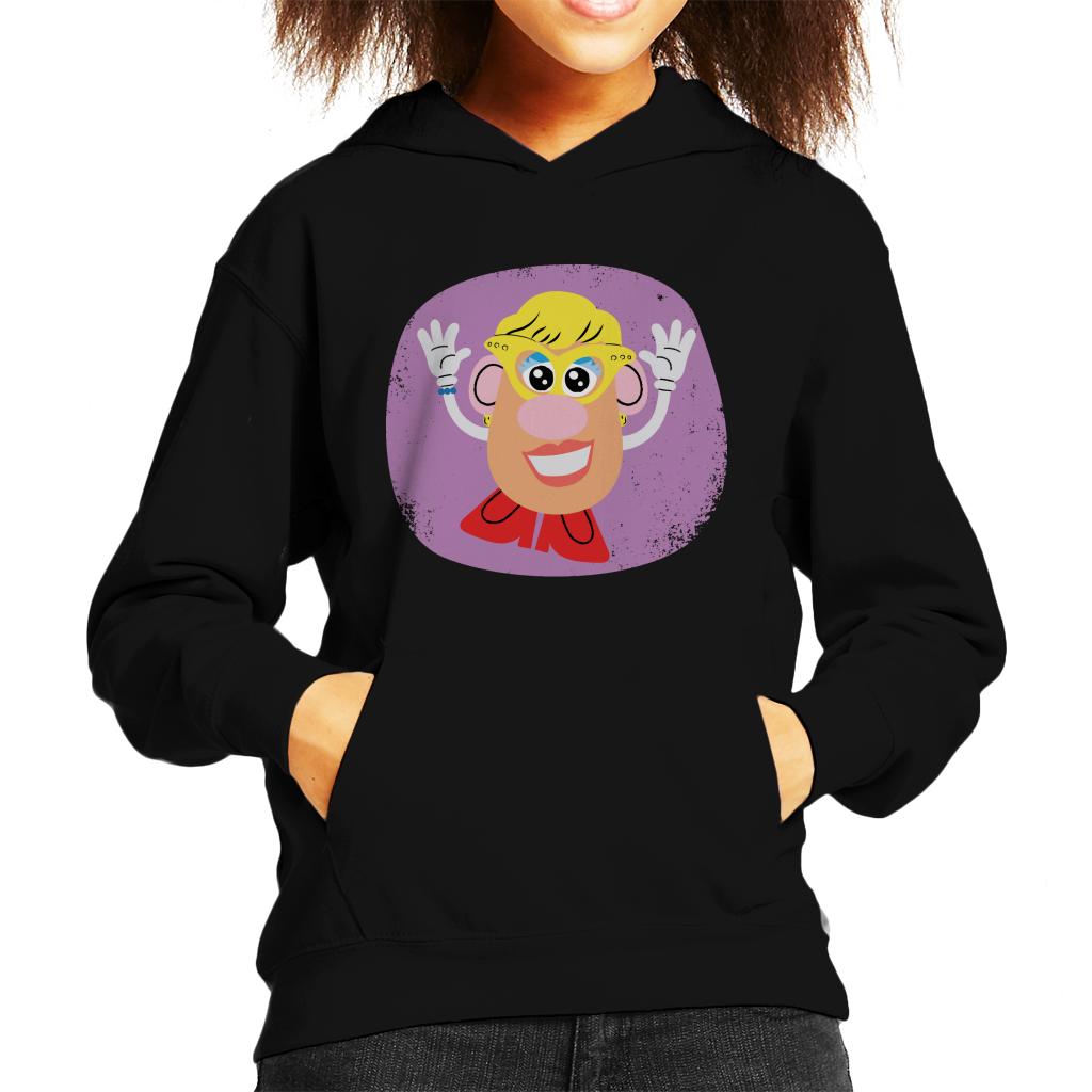 Mrs Potato Head Happy Kid's Hooded Sweatshirt-ALL + EVERY