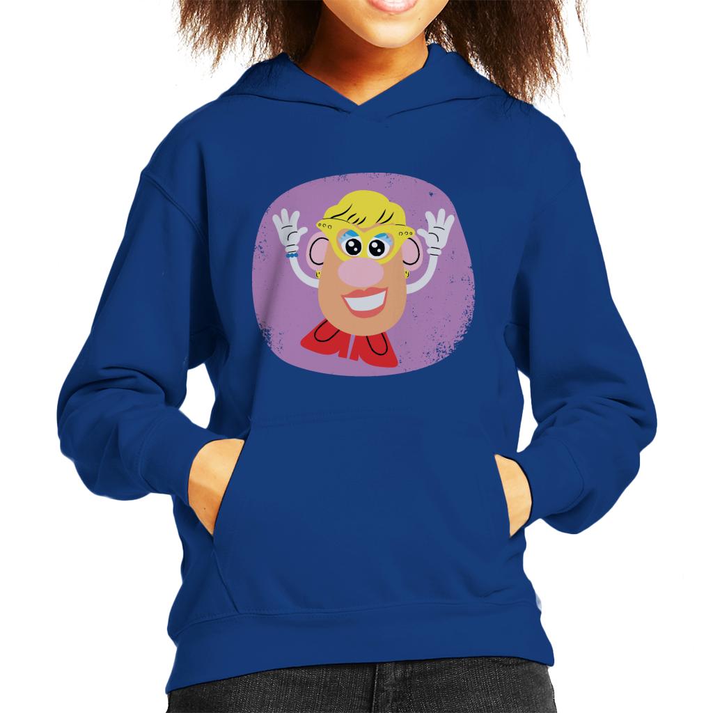 Mrs Potato Head Happy Kid's Hooded Sweatshirt-ALL + EVERY