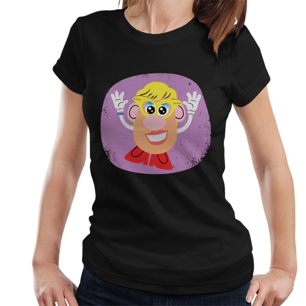 Mrs Potato Head Happy Women's T-Shirt-ALL + EVERY