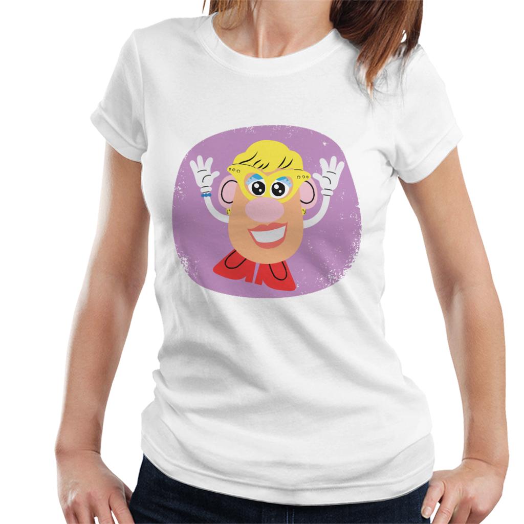 Mrs Potato Head Happy Women's T-Shirt-ALL + EVERY