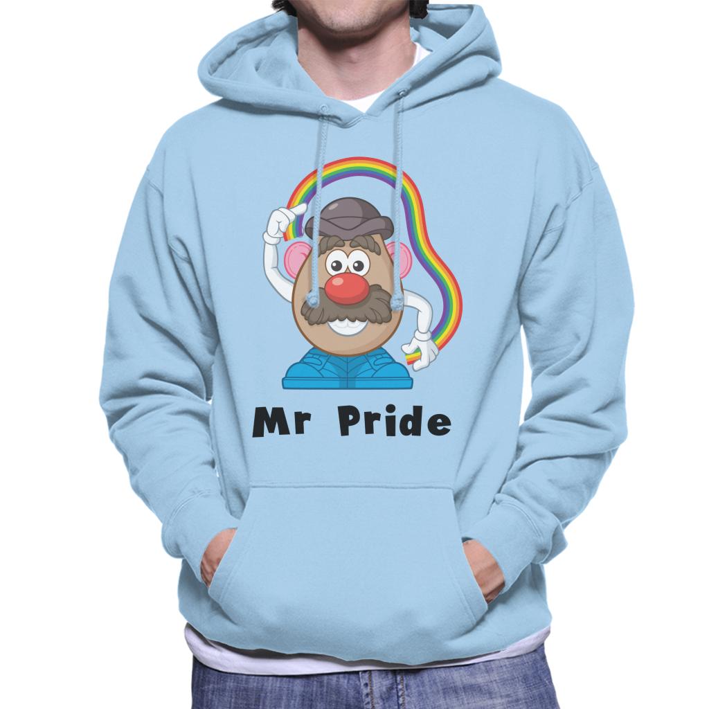 Mr Potato Head Mr Pride Rainbow Men's Hooded Sweatshirt-ALL + EVERY