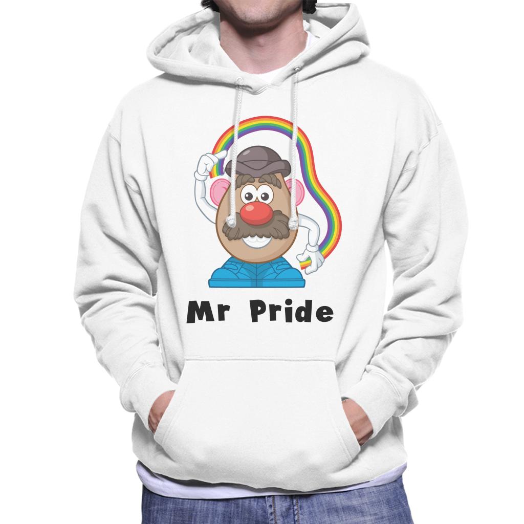 Mr Potato Head Mr Pride Rainbow Men's Hooded Sweatshirt-ALL + EVERY