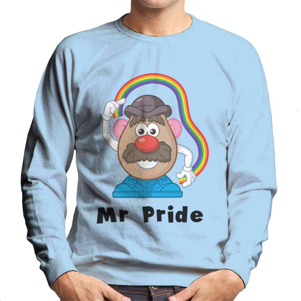 Mr Potato Head Mr Pride Rainbow Men's Sweatshirt-ALL + EVERY