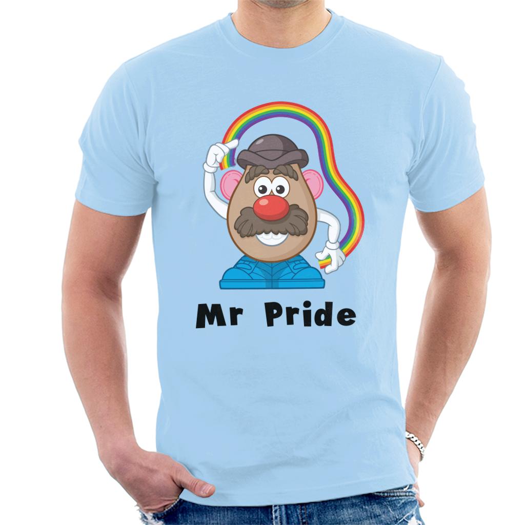 Mr Potato Head Mr Pride Rainbow Men's T-Shirt-ALL + EVERY