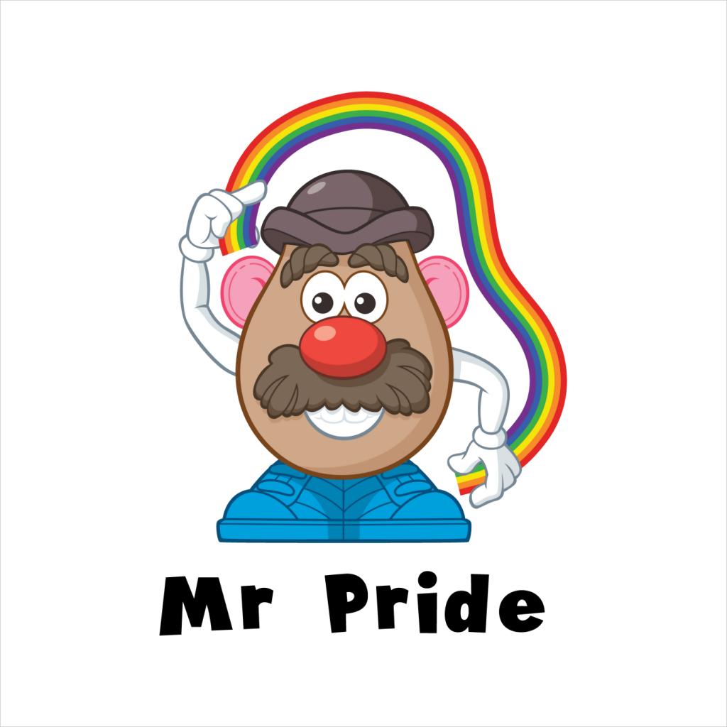 Mr Potato Head Mr Pride Rainbow Men's T-Shirt-ALL + EVERY