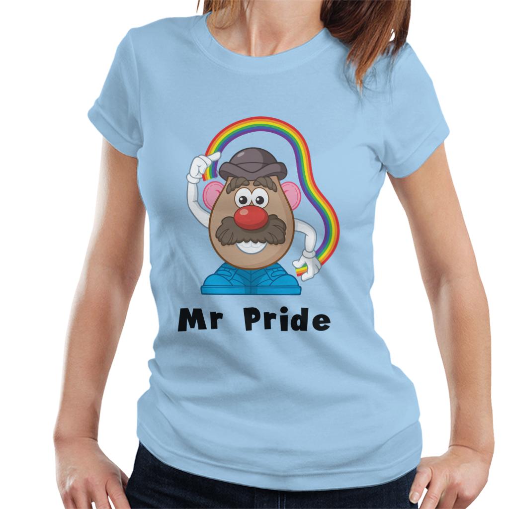 Mr Potato Head Mr Pride Rainbow Women's T-Shirt-ALL + EVERY