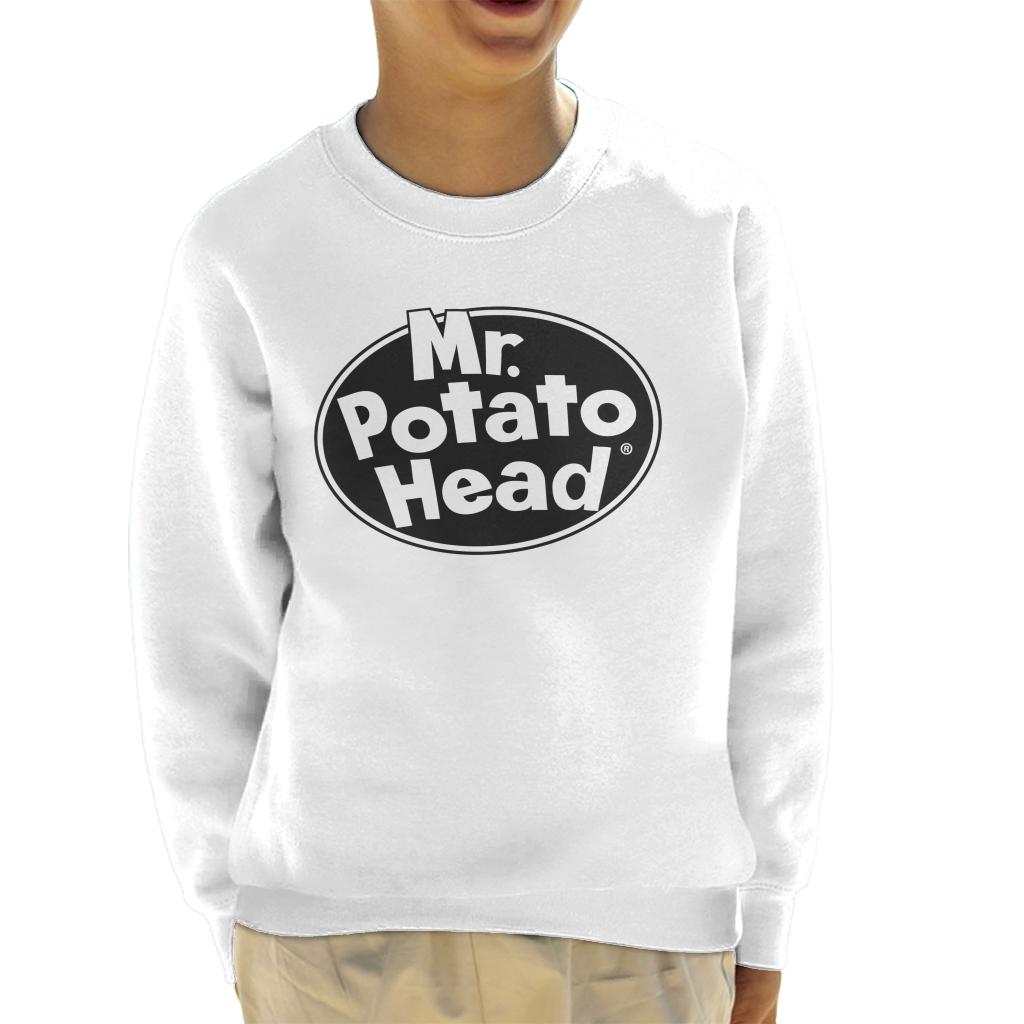 Mr Potato Head Classic Black Logo Kid's Sweatshirt-ALL + EVERY