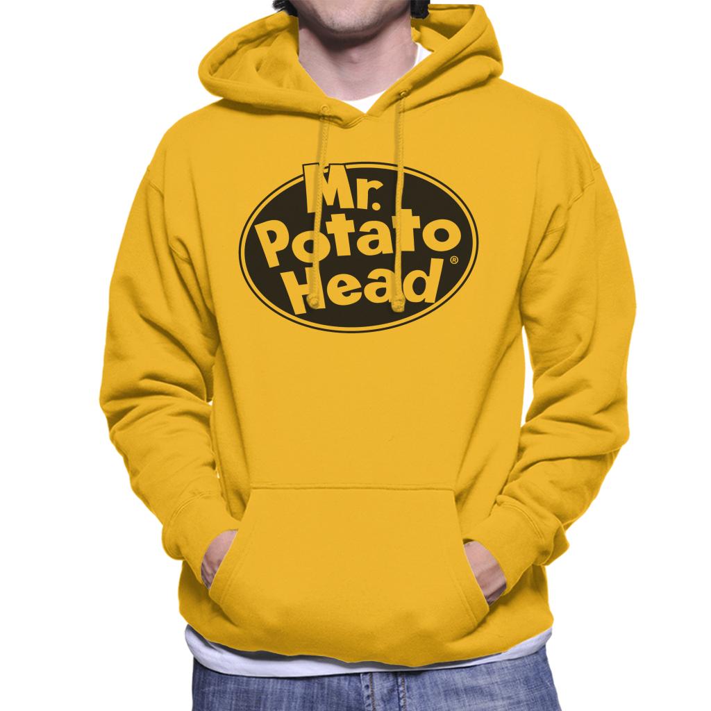 Mr Potato Head Classic Black Logo Men's Hooded Sweatshirt-ALL + EVERY