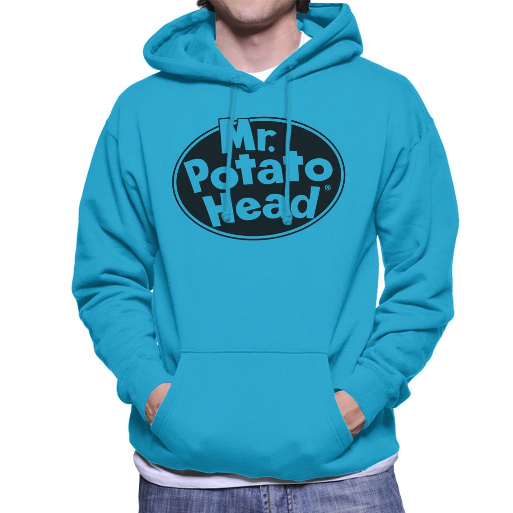 Mr Potato Head Classic Black Logo Men's Hooded Sweatshirt-ALL + EVERY