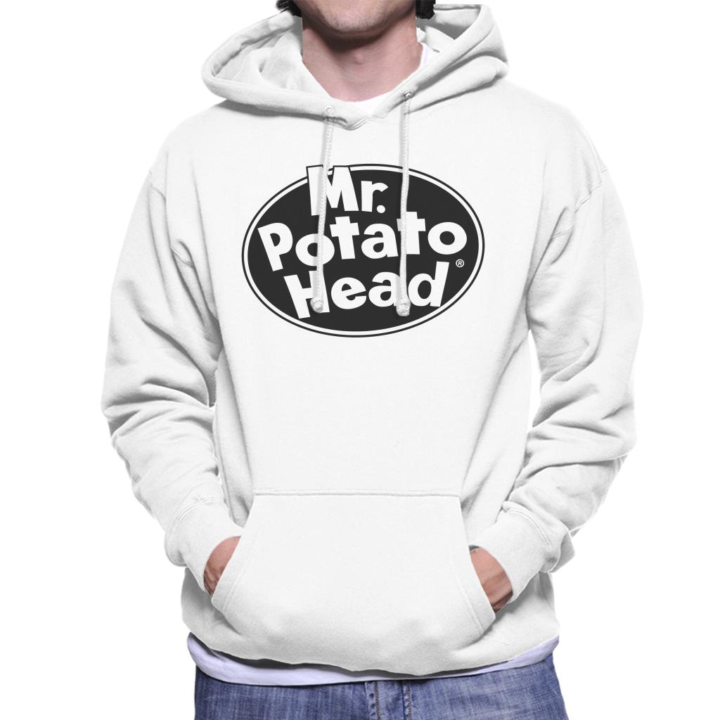 Mr Potato Head Classic Black Logo Men's Hooded Sweatshirt-ALL + EVERY