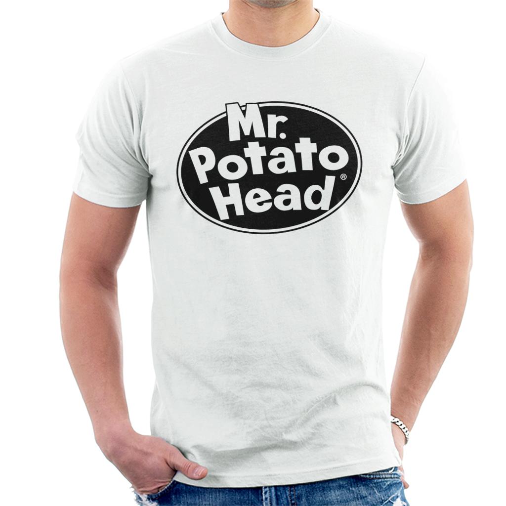 Mr Potato Head Classic Black Logo Men's T-Shirt-ALL + EVERY