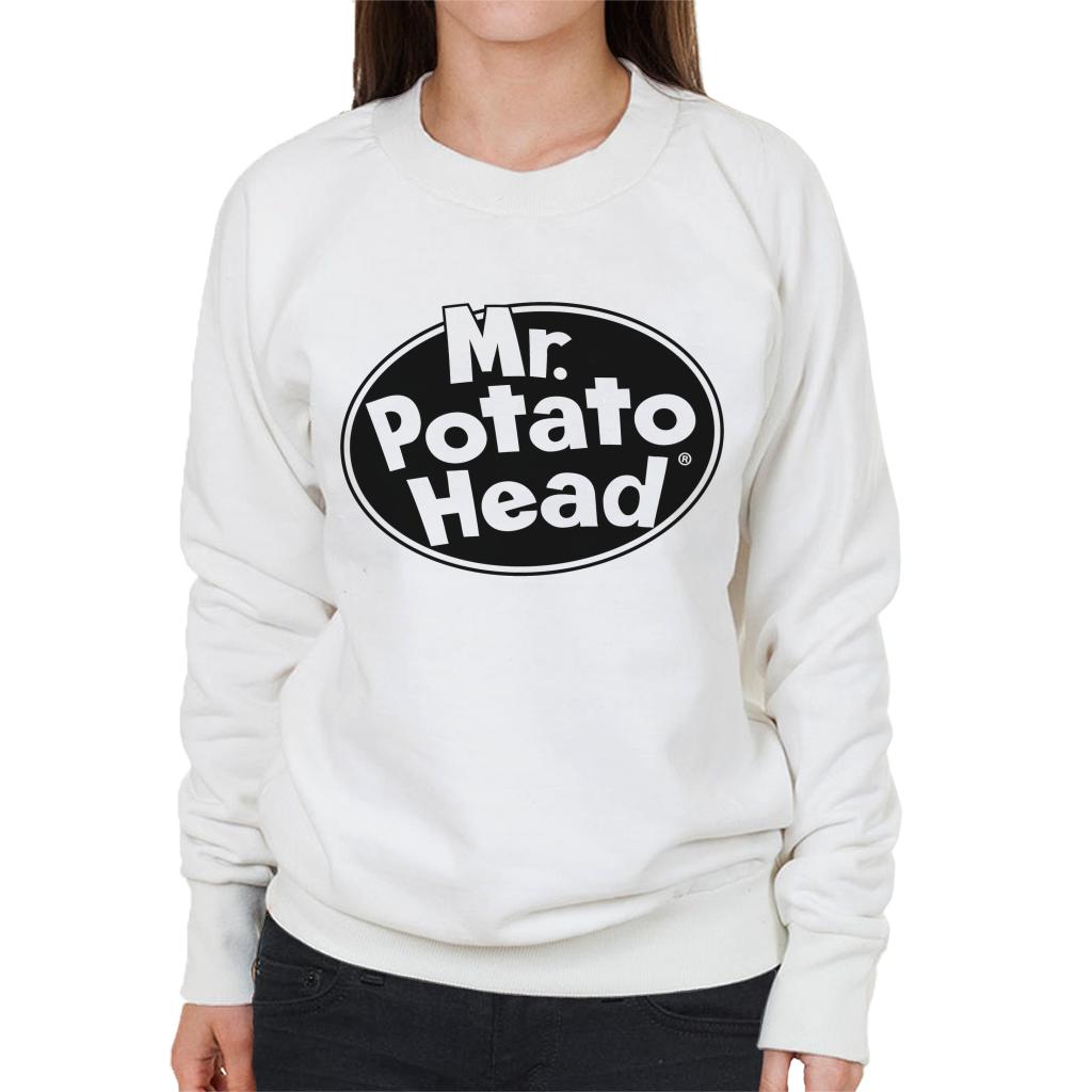 Mr Potato Head Classic Black Logo Women's Sweatshirt-ALL + EVERY