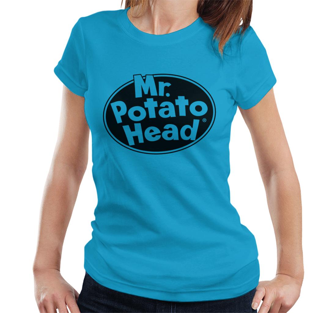 Mr Potato Head Classic Black Logo Women's T-Shirt-ALL + EVERY