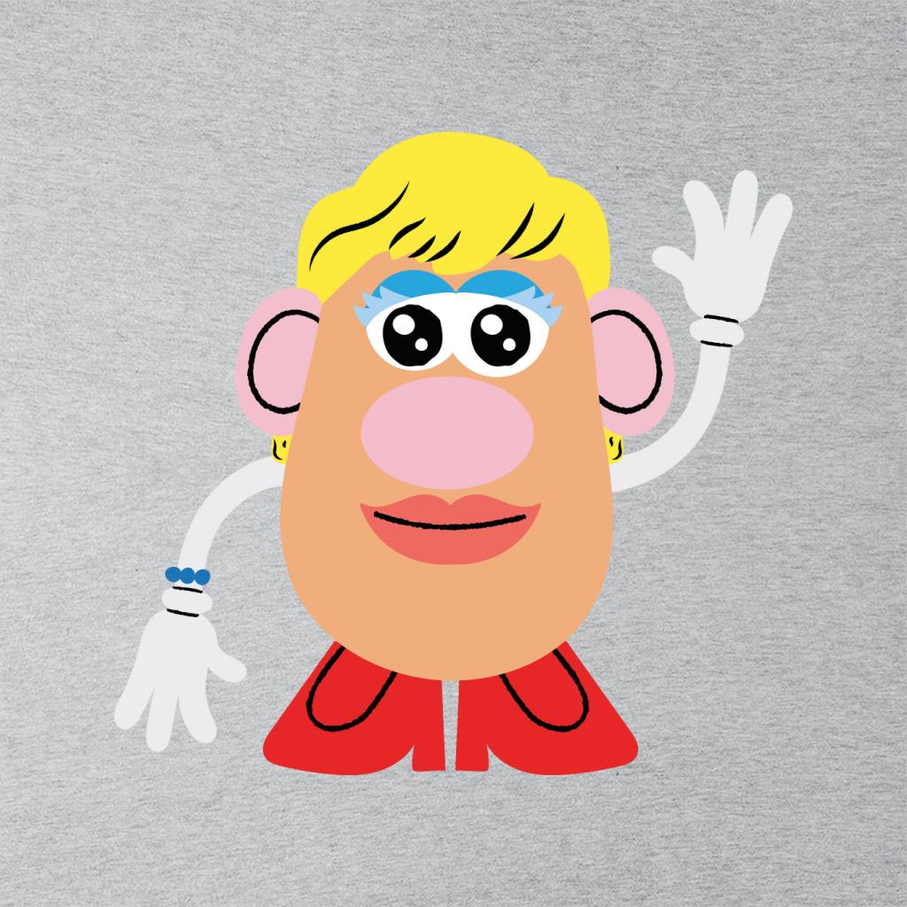Mrs Potato Head Wave Kid's Sweatshirt-ALL + EVERY
