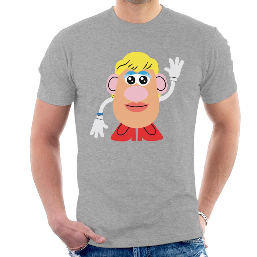 Mrs Potato Head Wave Men's T-Shirt-ALL + EVERY