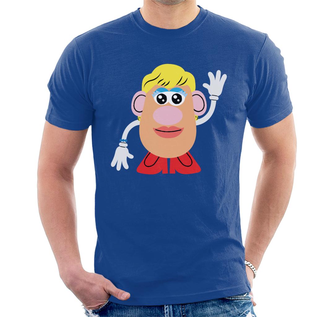 Mrs Potato Head Wave Men's T-Shirt-ALL + EVERY