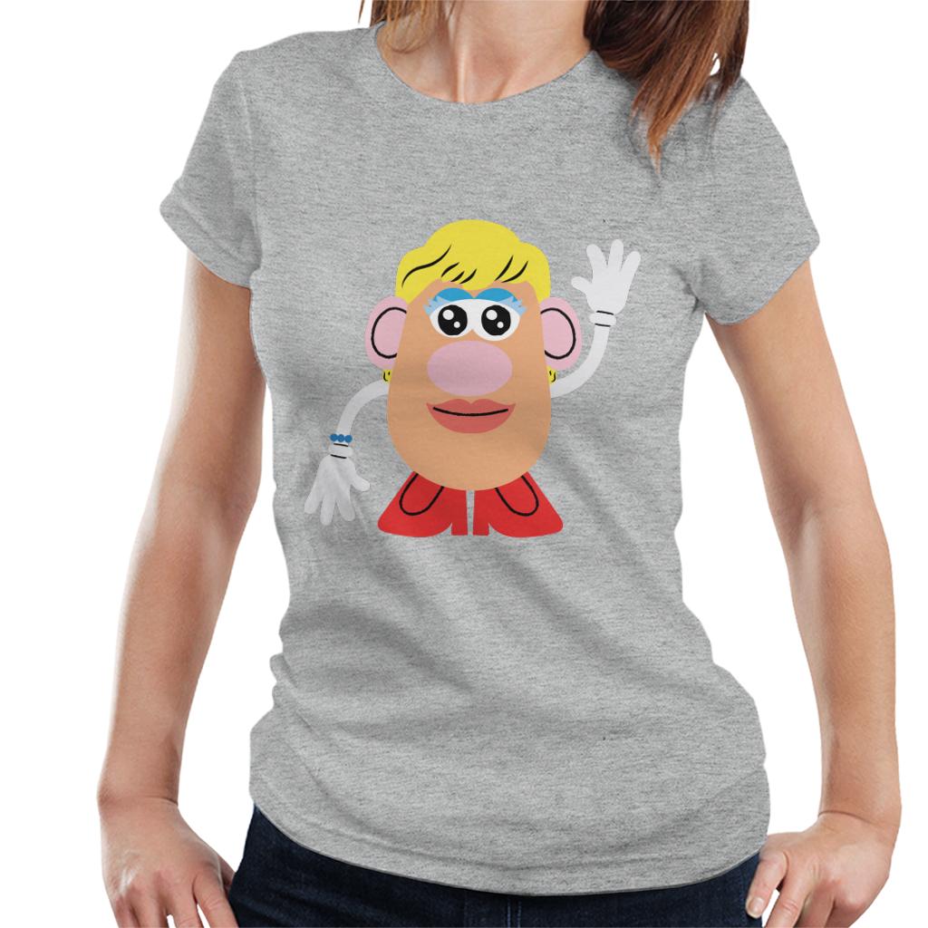 Mrs Potato Head Wave Women's T-Shirt-ALL + EVERY