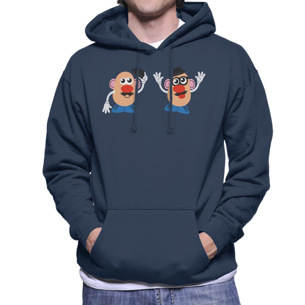 Mr Potato Head Duo Men's Hooded Sweatshirt-ALL + EVERY