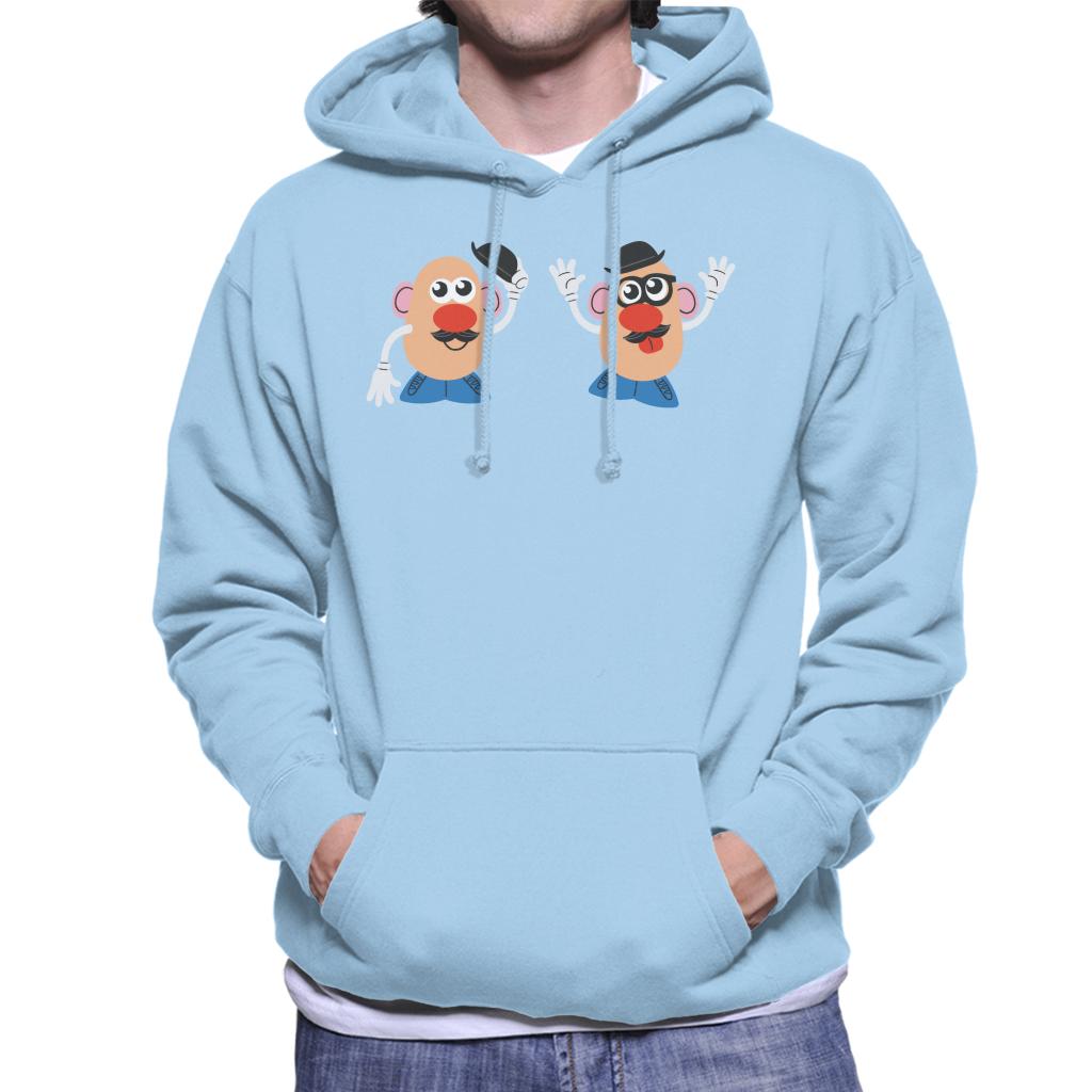 Mr Potato Head Duo Men's Hooded Sweatshirt-ALL + EVERY