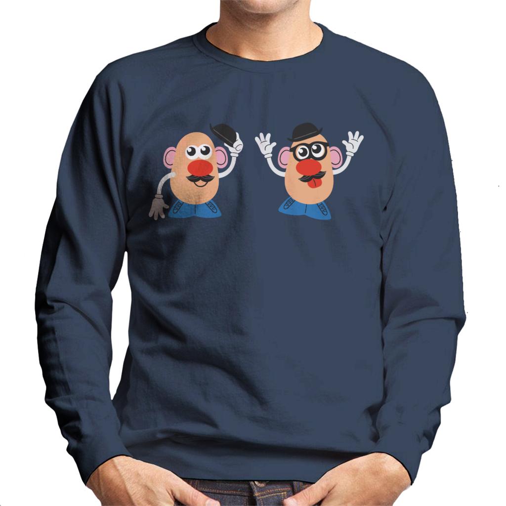 Mr Potato Head Duo Men's Sweatshirt-ALL + EVERY