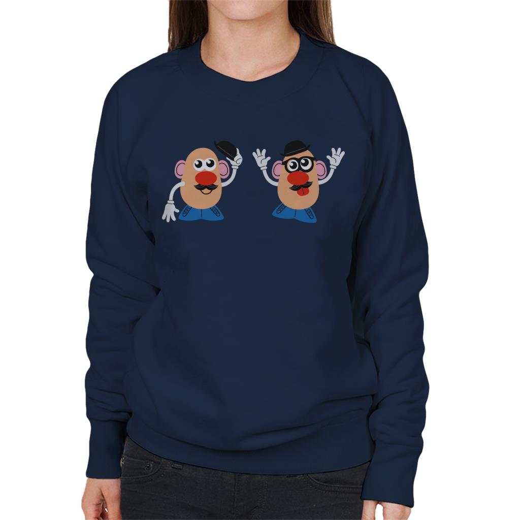 Mr Potato Head Duo Women's Sweatshirt-ALL + EVERY