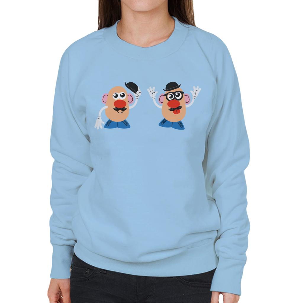 Mr Potato Head Duo Women's Sweatshirt-ALL + EVERY