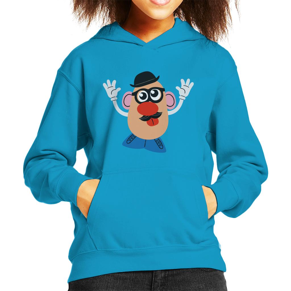 Mr Potato Head Goofy Wave Kid's Hooded Sweatshirt-ALL + EVERY