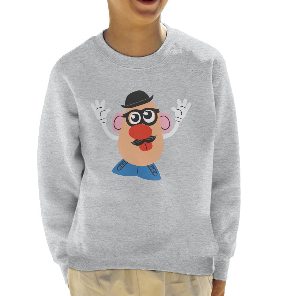 Mr Potato Head Goofy Wave Kid's Sweatshirt-ALL + EVERY