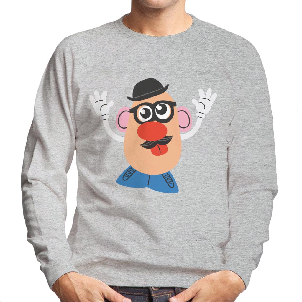 Mr Potato Head Goofy Wave Men's Sweatshirt-ALL + EVERY