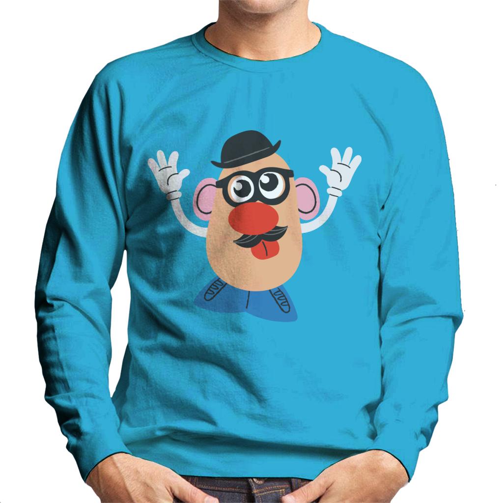 Mr Potato Head Goofy Wave Men's Sweatshirt-ALL + EVERY