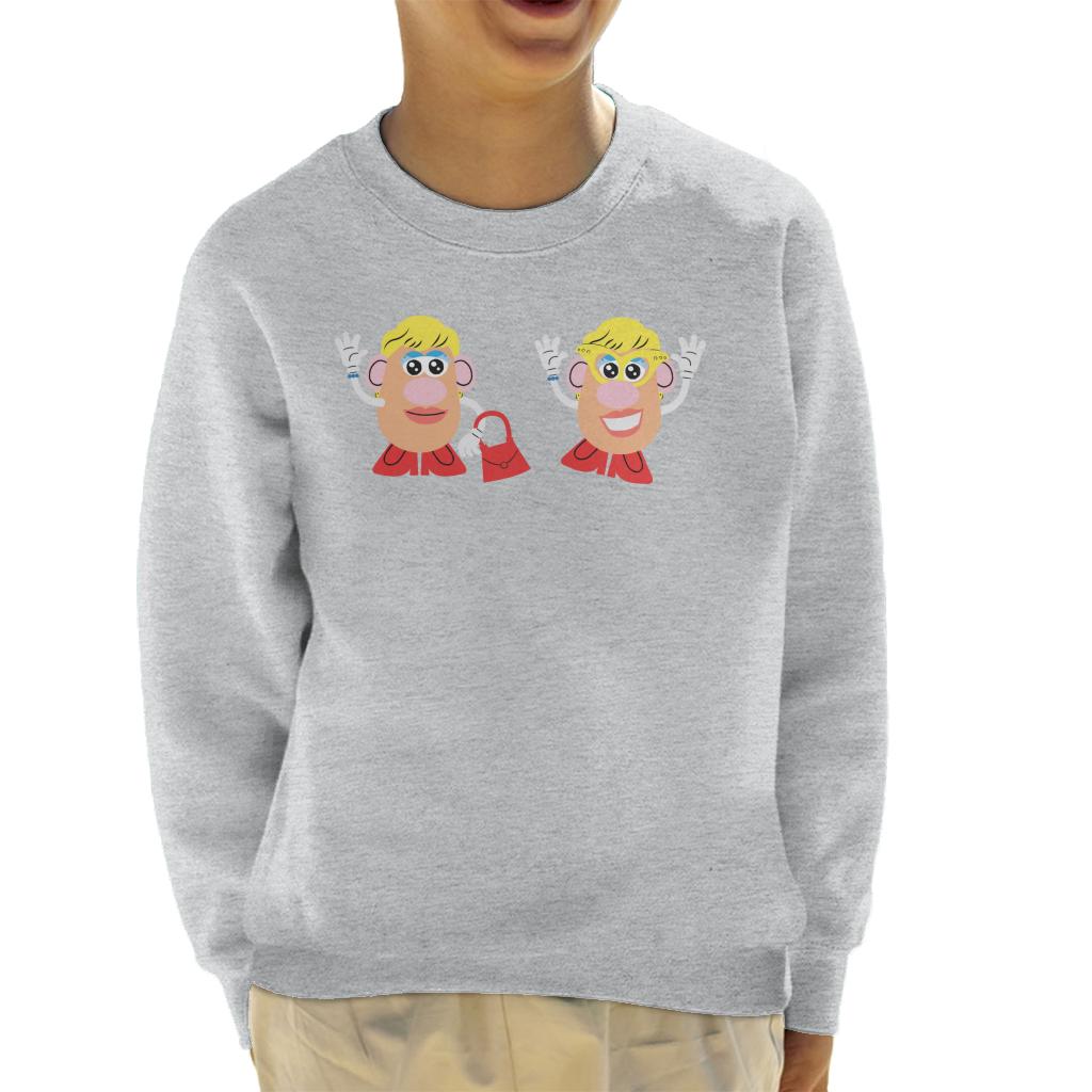 Mrs Potato Head Duo Wave Kid's Sweatshirt-ALL + EVERY