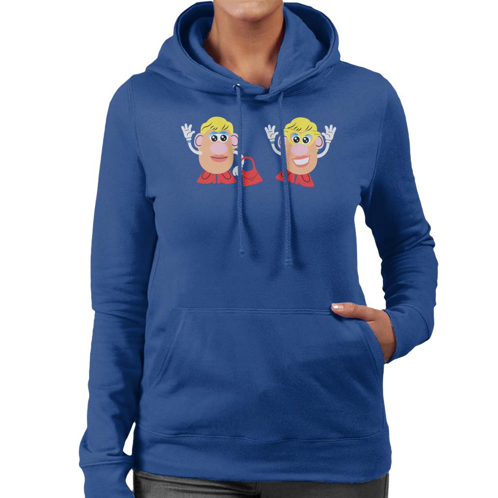 Mrs Potato Head Duo Wave Women's Hooded Sweatshirt-ALL + EVERY