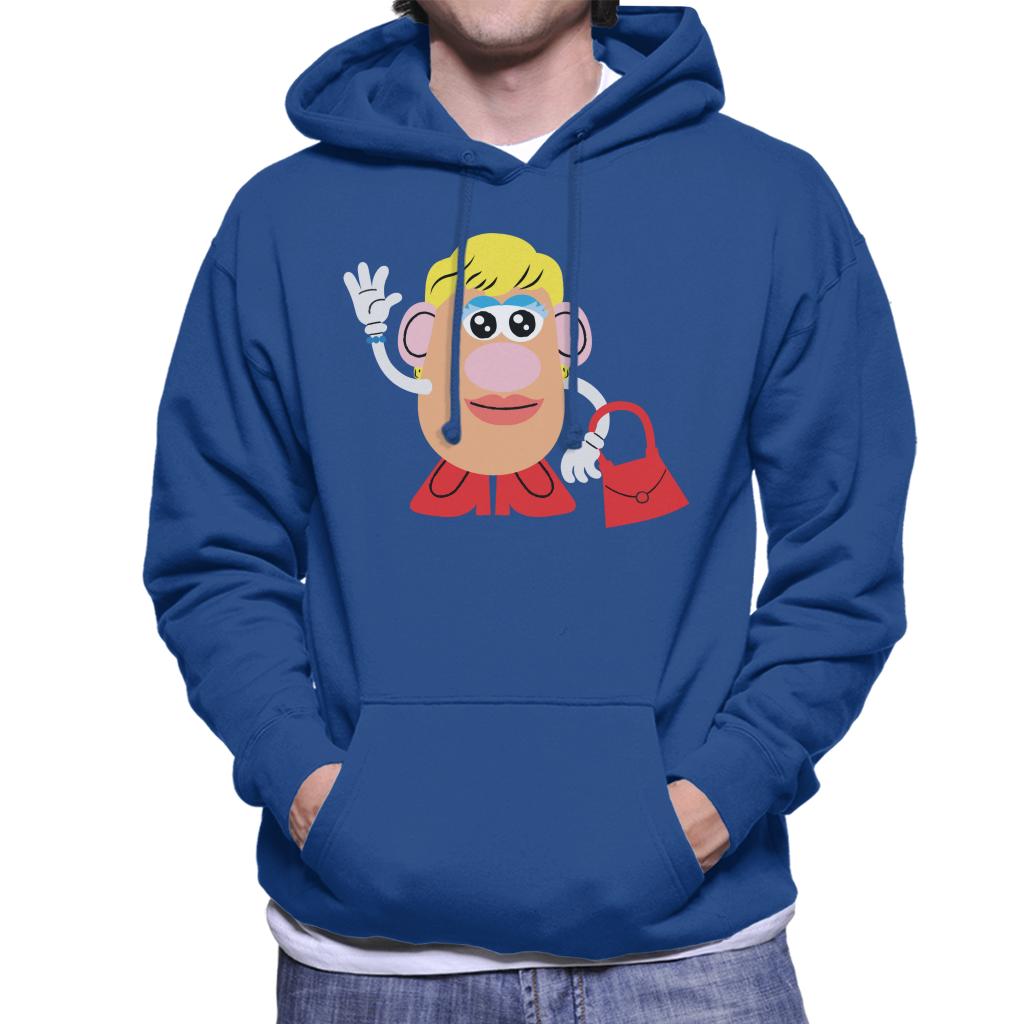 Mrs Potato Head Handbag Wave Men's Hooded Sweatshirt-ALL + EVERY