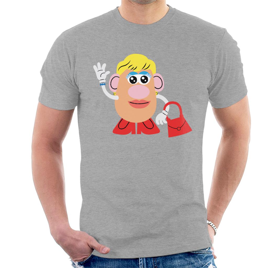 Mrs Potato Head Handbag Wave Men's T-Shirt-ALL + EVERY