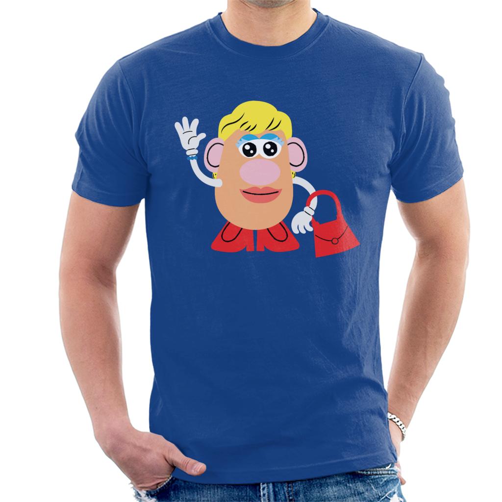 Mrs Potato Head Handbag Wave Men's T-Shirt-ALL + EVERY