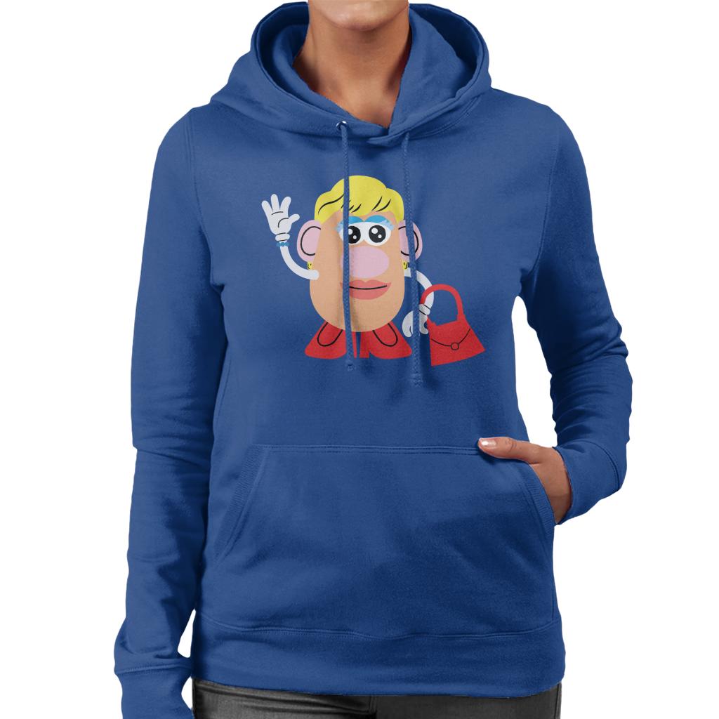 Mrs Potato Head Handbag Wave Women's Hooded Sweatshirt-ALL + EVERY