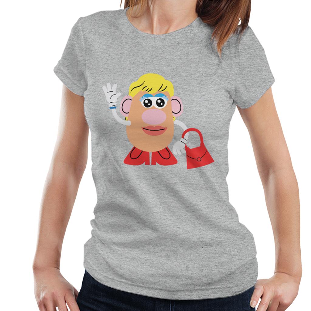 Mrs Potato Head Handbag Wave Women's T-Shirt-ALL + EVERY